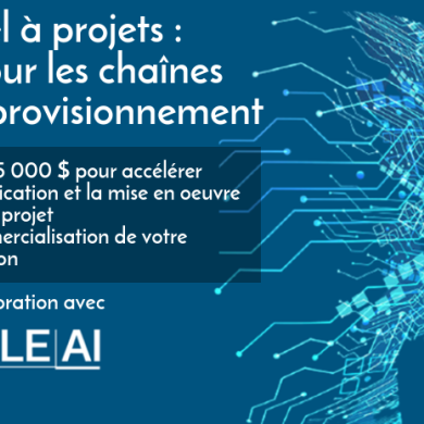 Appel à projets : IA pour les chaînes d'approvisionnement | Call for Projects: AI for Supply Chains
