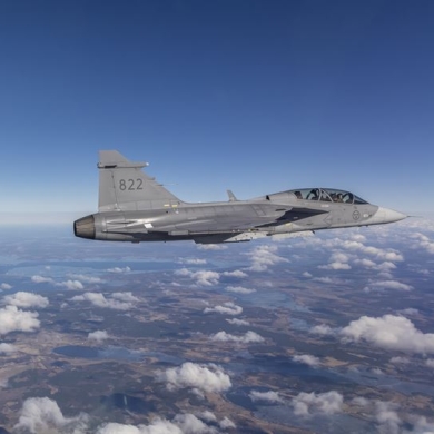 Saab trials 3D-printed part on Gripen for battlefield repairs - Skies Mag